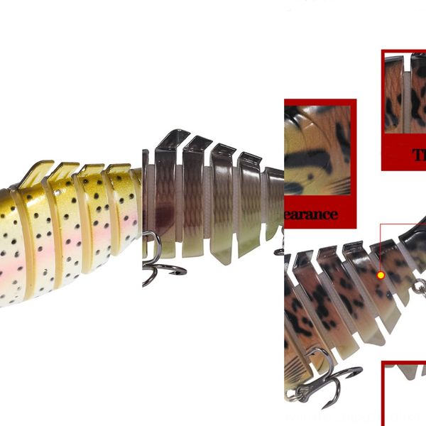 

elwcb многосекторной светящиеся мягкие креветок luya приманки многосекционных креветка набор мягкого свинец голова приманка