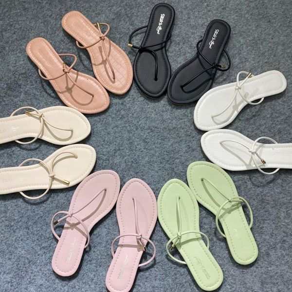 

женская обувь женская тапочки rivet летняя женщина luxury слайды резиновые вьетнамки 2020 flat soft-бич конструктор гавайских, Black