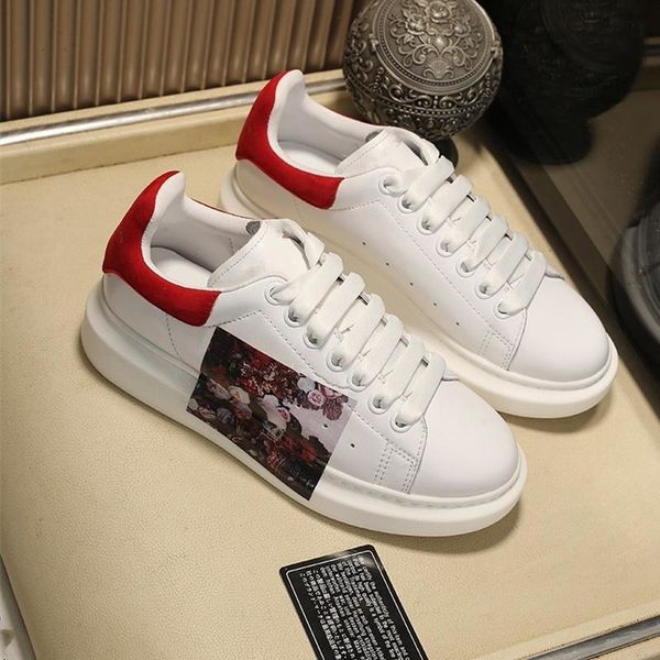 

iduzi women casual shoes lovers leather dad platform chunky shoes woman fashion flat sneakers thick sole tenis basket zapatos de mujer