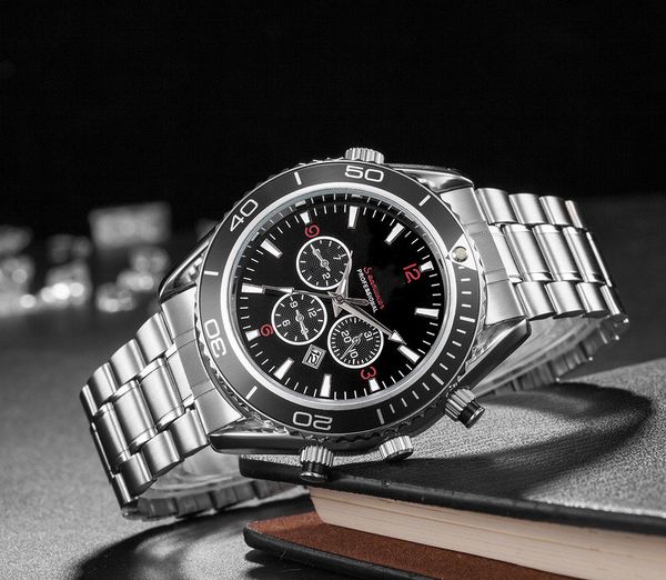 

Качество морской конек мужские часы топ бренд класса люкс полный стальной мужско