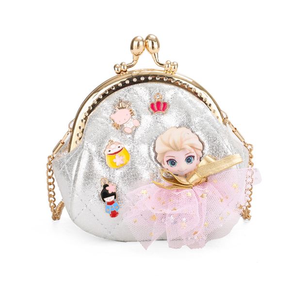 

girls baby messenger bag chain pu children bag fashion shoulder bag
