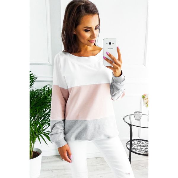 

women thin hoodies 2019 fashion brand womens contrast color hoodie designer hoodies sweater for women 8 colors, Black