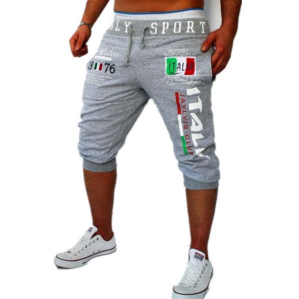 

01fashion italia дизайнерские спортивные шорты мужские летние брюки эластичный бренд фитнес гарем тренажерный зал шорты для бега хип-хоп пов, White;black