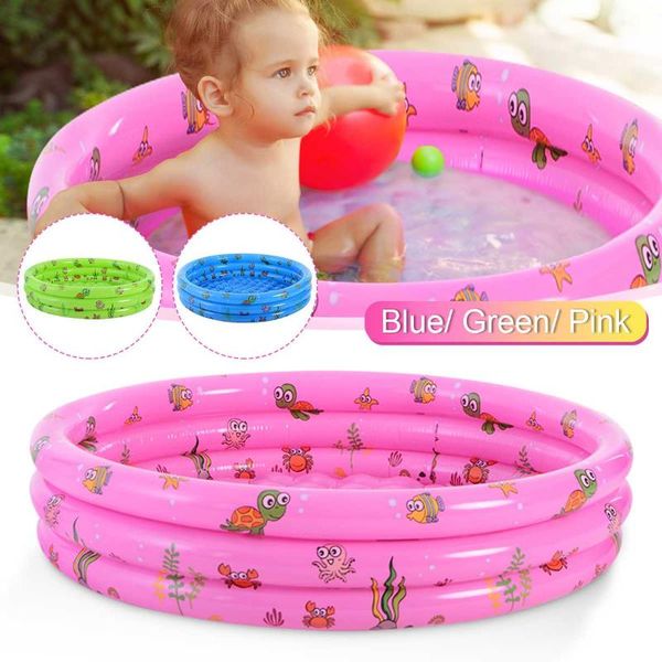 

100cm inflatable baby swimming pool portable outdoor children basin bathtub kids pool baby swimming water round child