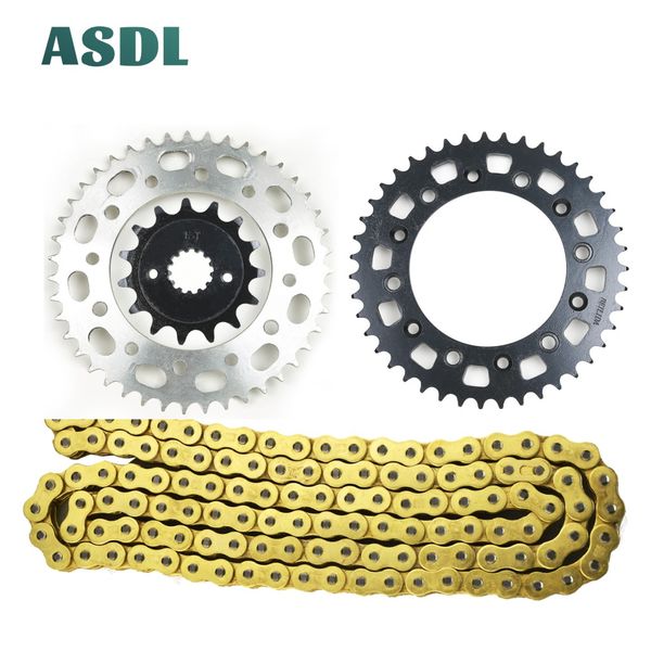 

520 15t 43t motorcycle transmission drive chain and front rear sprocket set for xr650 r xr 650 2000 - 2007