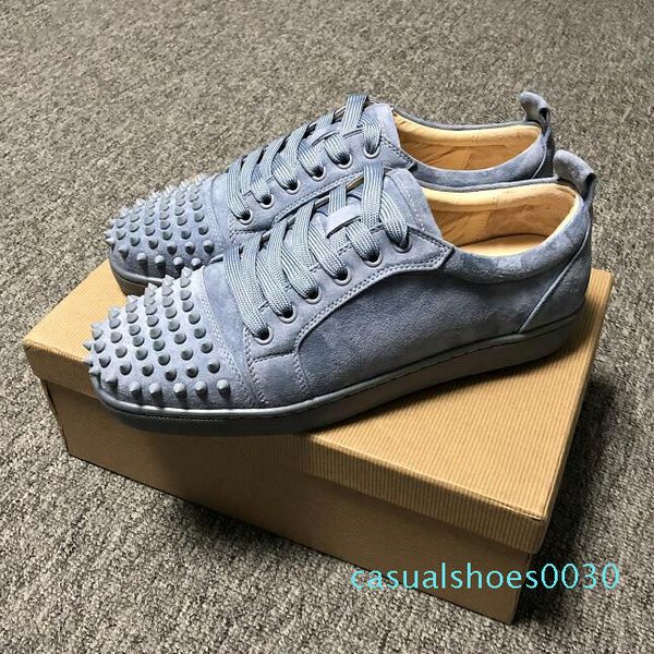

low red bottom sneakers for men luxury black leather fashion casual mens womens shoes designer causal shoes wholesale size 35-47 c30