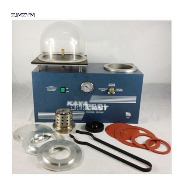 

4l conjoined casting machine pumping vacuum casting machine jewelery gypsum mold equipment machinery 110v / 220v 1000w