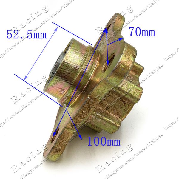 

atv brake disc wheel hub fit for china 150cc 200cc 250cc atv utv buggy go golf cart quad bike parts