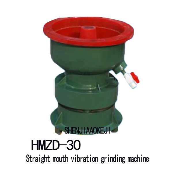 

220/380v vibratory polishing grinding machine 40l straight mouth discharge material vibratory polisher machine 1pc