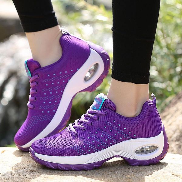 

casual shoes women sneakers 2020 breathable mesh female tennis sneakers sports women shoes lace-up running