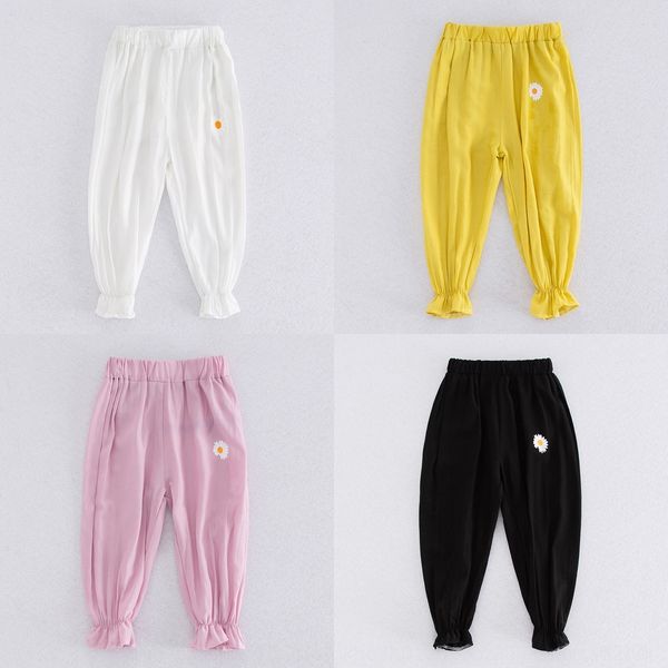 

u0jmi children's lantern casual anti-mosquito anti-mosquito thin children's air conditioning long loose casual pants boys' an, Blue