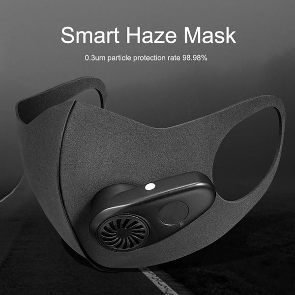 

совершенно новая многоразовая электрическая умная маска пыль частичный респиратор пыль загрязнение воздуха защитная многофункциональная элек