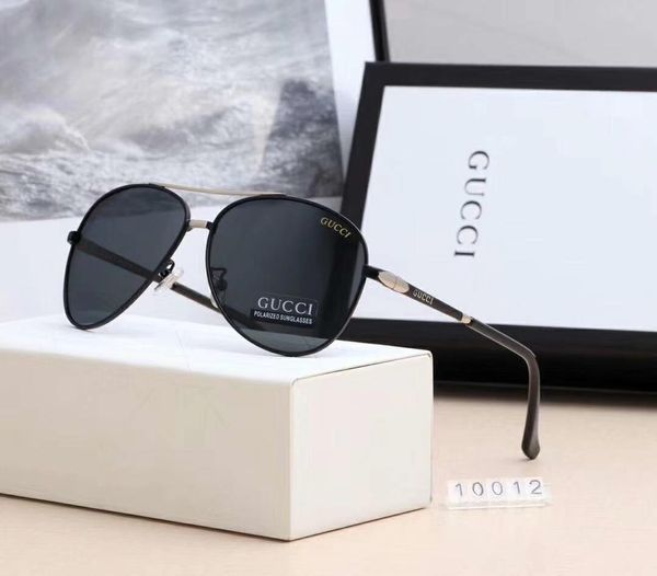 

luxury sunglasses designer sunglsses brand style sunglass for mens summer glass uv400 with box and brand logo 10012 new arrive top, White;black
