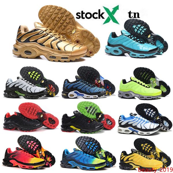 

tn plus se running shoes for men trainer triple black volt spray paint bright cactus hyper blue men sports sneaker designer sneakers