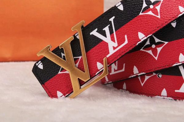 

leather belt for men and women, monochrome leather lv, Black;brown