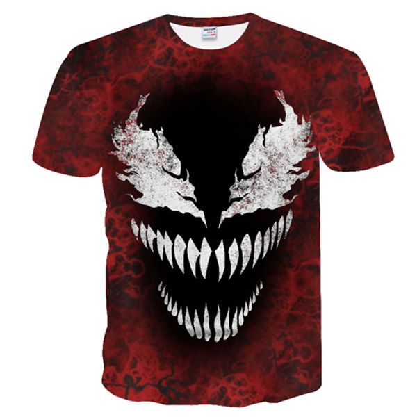 

dressing2020 t shirt men venom t-shirt 3d printed t-shirts men women casual shirt short sleeve fitness t shirt tees man, White;black