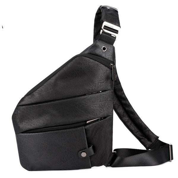 Mens Digital Armazenamento sacos de cintura sacos de tendência masculina Bolsa de peito de pano de Oxford Pano Slung Sports Bolsos Multi-Função Pessoal Ombro Anti-Theft