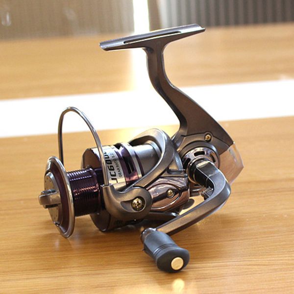 

metal body fishing reel hand wheel sea saltwater line cup equipment fisherman