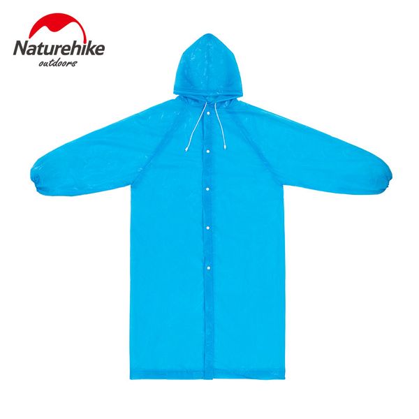 

naturehike disposable raincoat emergency waterproof hood poncho travel camping necessary rain coat 2019, Gray;blue