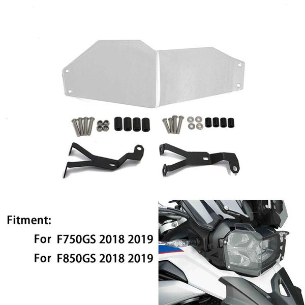 

motorcycle clear headlight guard headlight cover protector grill for f750gs f850gs 2018-2019 f750 f850 gs