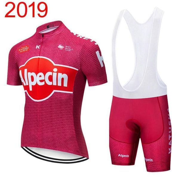

2020 katusha 2020 pro team mens cycling jersey set mtb bike shirt bib shorts suit summer outdoor sports wear bicycle cycling clothing y0, Black;red