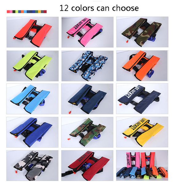 

automatic inflatable life jacket professional swiming fishing life vest swimwear water sports swimming survival jacket