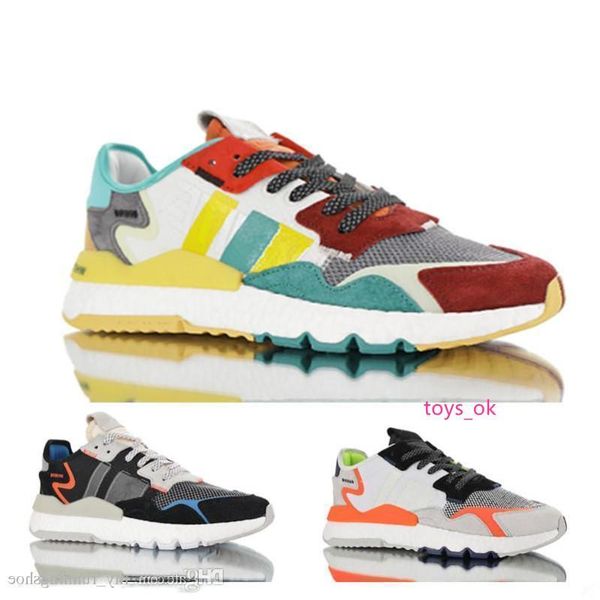 

new 3m x nite jogger at night 3m running shoes black light gray orange blue for men women sneakers outdoors trainers 36-45