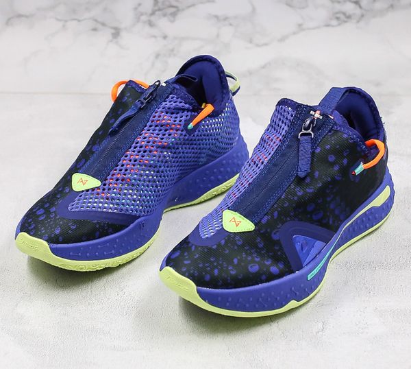 

2020 new release pg 4 gatorade regency purple basketball shoes men gatorade asw actual combat sports sneakers us 7-12