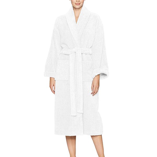 

women long section thick flannel warm robe cozy fluffy bathrobe plush night dressing couple robes, Black;red