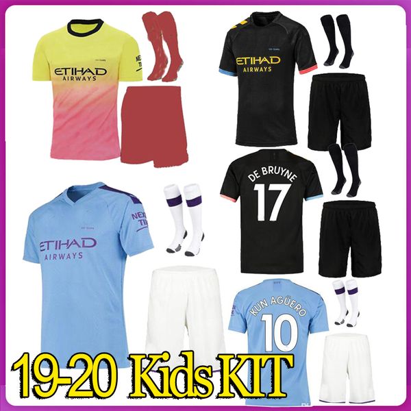 

Kid kit 19 20 kun aguero occer jer ey mahrez terling home away 2020 manche ter ane de bruyne g je u city boy football hirt