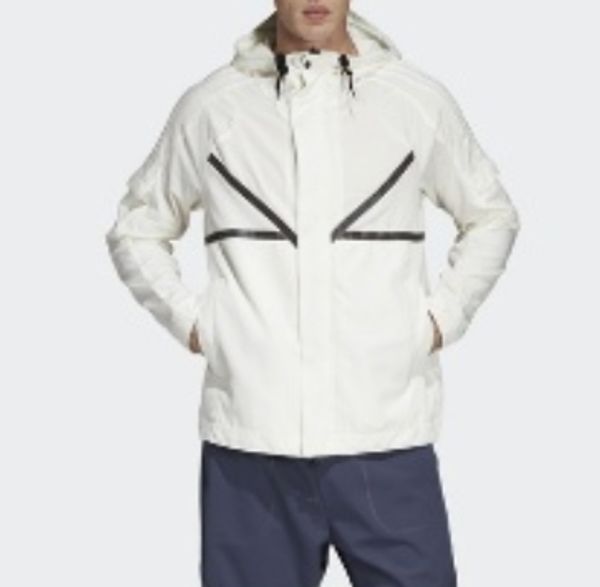 

2019 hooded windbreaker brand outwear 3m reflective jackets hiphop coats streetwear designer sweater zipper long sleeve sports b100005l, Black;brown
