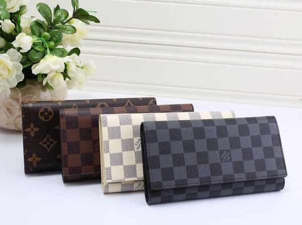 

Новая мода 166 LOUIS VUITTON LV кошелек в 2020Wholesale одна молния мужчины женщины кожаный бумажник леди дамы длинный кошелек 6170