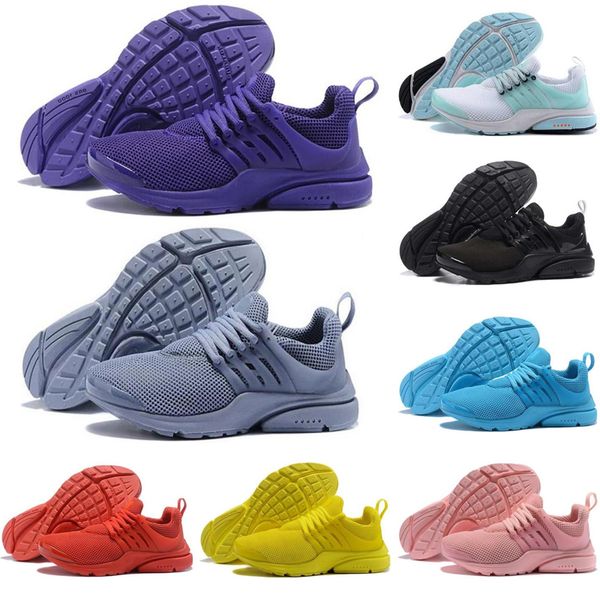 

new arrival presto running shoes ultra 5 br qs men women black white oreo red outdoor runner mens trainers sports sneaker size 36-45