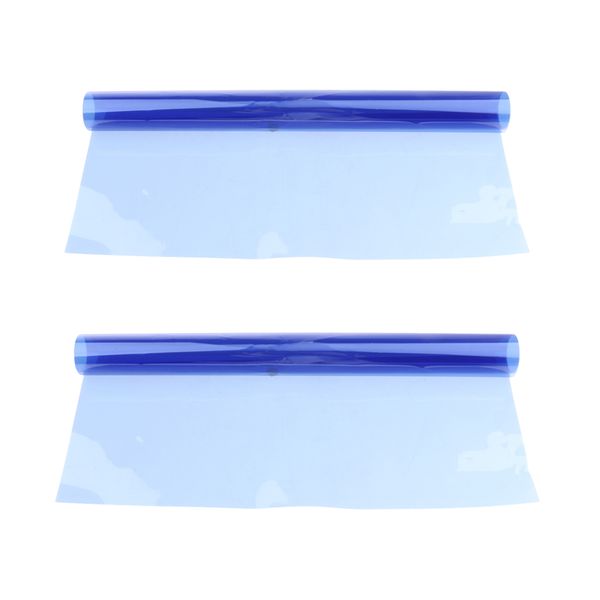 

2x color correction gel filter overlays transparency color film plastic sheets gel lighting filters light blue