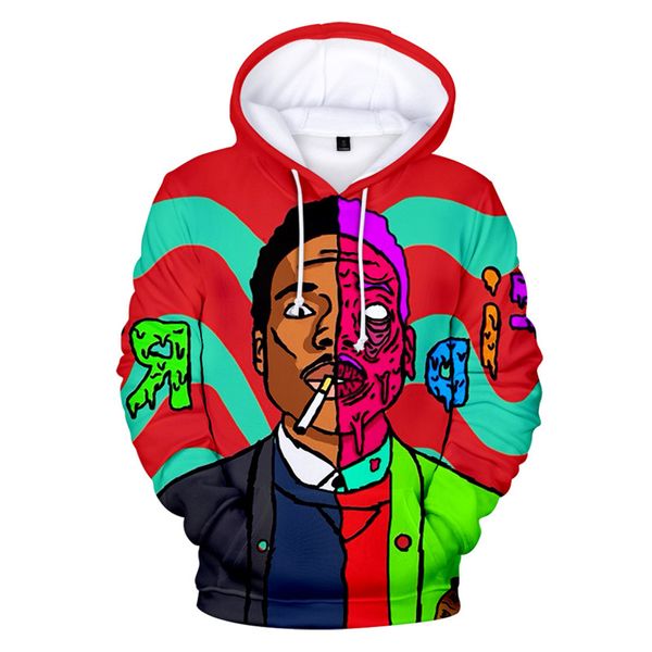

Chance The Rapper 3D Print Sweatshirts Fashion Designer Spring Autumn Hoodies Casual Loose O Neck Pullover Couple Clothing
