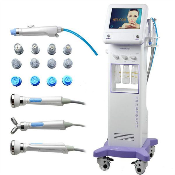 

2019 5 in 1 korean hydra dermabrasion aqua silk peel facial beauty machine with cooling rf ultrasonic for sale llfa