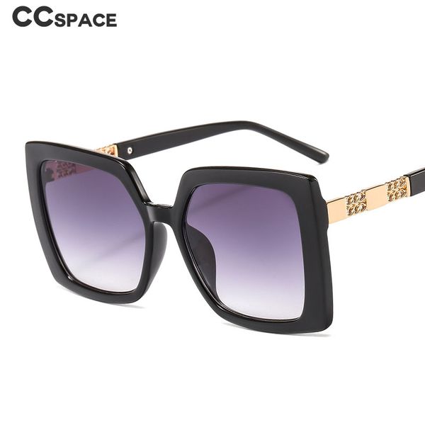 

46267 big frame square cat eye chain luxury sunglasses men women fashion uv400 glasses, White;black