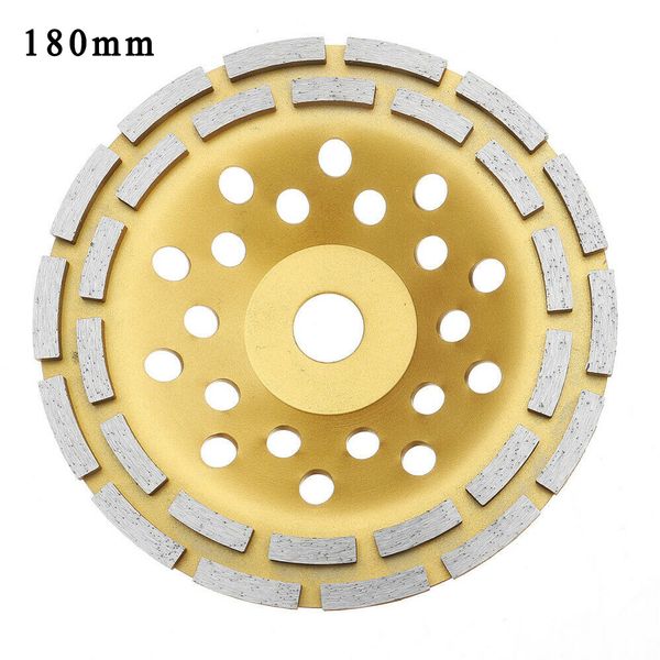 

115/125/180mm diamond grinding cup wheel disc double row fits angle grinder tool