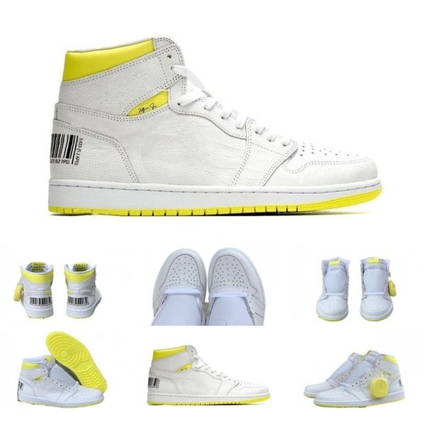 

1 555088 170 s first class flight men basketball designer sports sneaker white dynamic yellow black -70 outdoor shoes