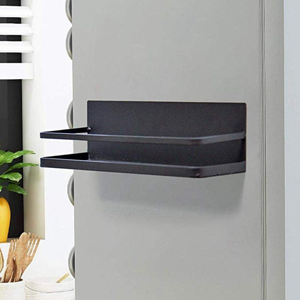 

magnetic absorption storage rack,refrigerator magnetic organizer rack,magnetic storage rack,spice rack great for kitchen bathroom storage