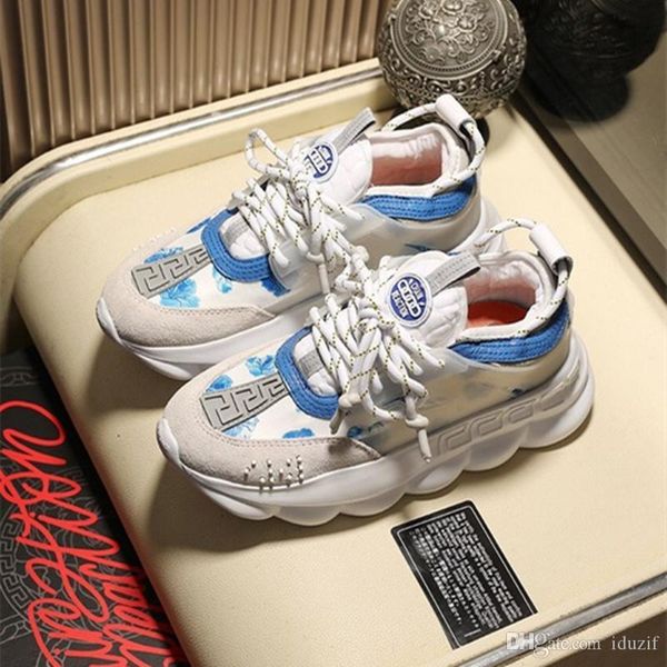 

лучшие качества chain reaction роскошные дизайнерские туфли мужские женские new fashion district medusa lux chaussures de homme femme размер