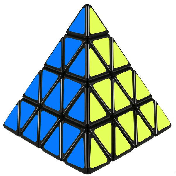 

magic cube пирамида d-fantix cube professional speed ​​shengshou puzzle 4x4 (черный) cubo magico антистресс игрушки
