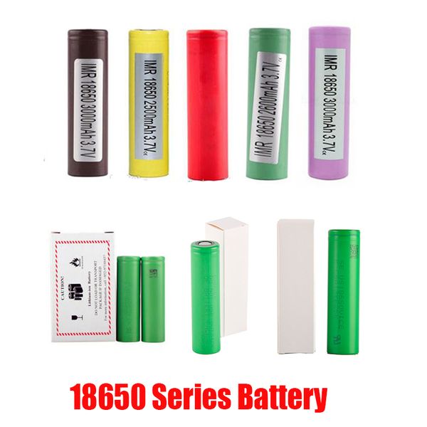 

100% hg2 30q vtc6 3000mah inr18650 lg 25r he2 he4 2500mah vtc5 2600mah vtc4 18650 battery e cig mod rechargeable in stock