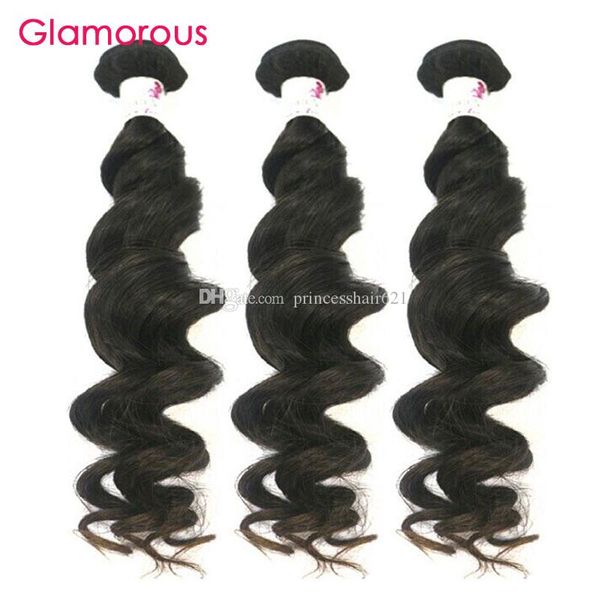 Glamouröse günstige Haarbündel, italienische Welle, 4 Stück, Echthaar, Webart, volles Häutchen, brasilianisches, malaysisches, indisches, peruanisches Jungfrau-Haar