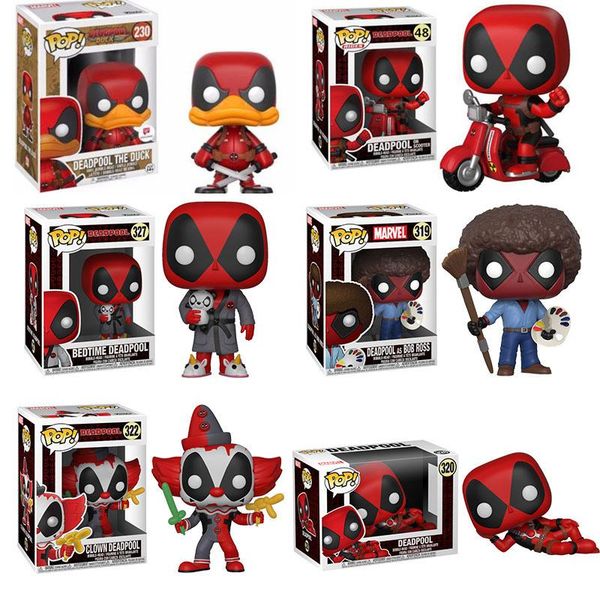 

funko pop marvel super hero deadpool brinquedos фигурку игрушки для друга детей коллекция подарков на день рождения для любителей кино