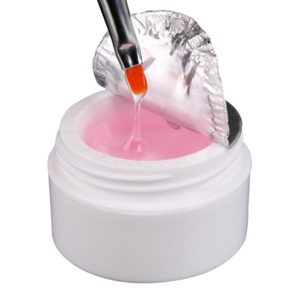 

2019 new uv nail polish builder construction extend nail hard jelly poly gel 3 colors bw, Red;pink