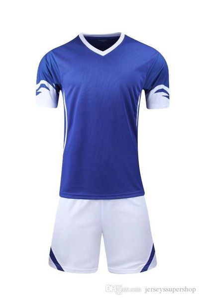 

2019 20 Blue Lastest Men Football Jerseys Hot Sale Outdoor Apparel Football Wear High Quality SS