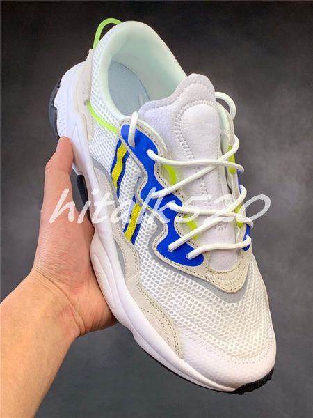

new ozweego 3m reflective mens running shoes for men women speed calabasas trainers sport designer sneakers chaussures baskets szie 11