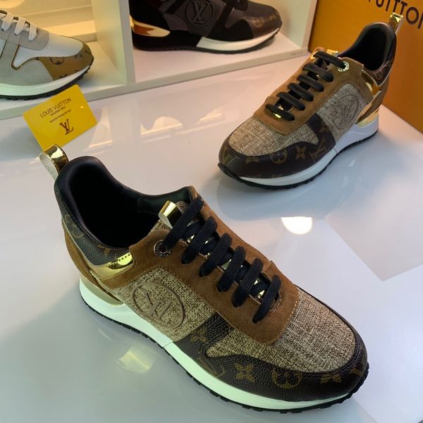 

platform 2020 latest fashion luxury casual sports shoes wild basketball women's shoes breathable models04#, Black