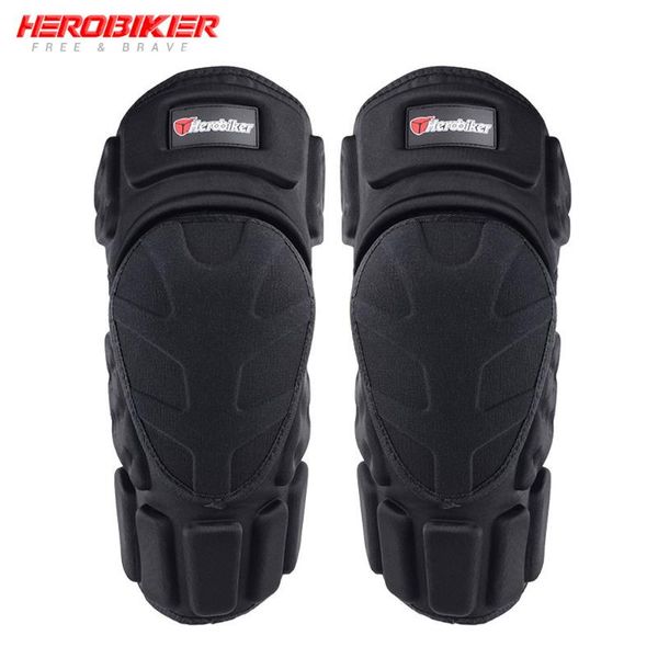

herobiker motorcycle knee pads motocross knee protector guard moto protector protective gear motorbike ridng black